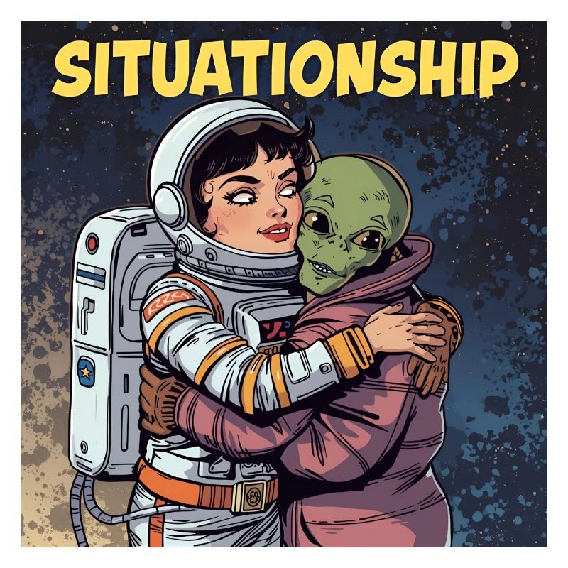 Situationship Astronaut and Alien