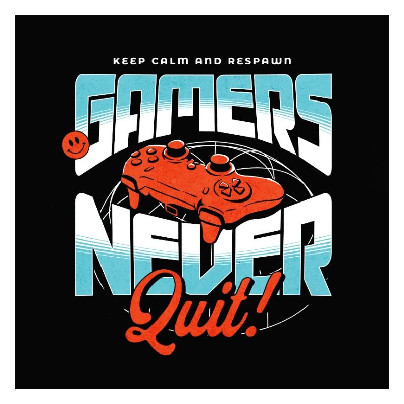 Gamers Never Quit Controller