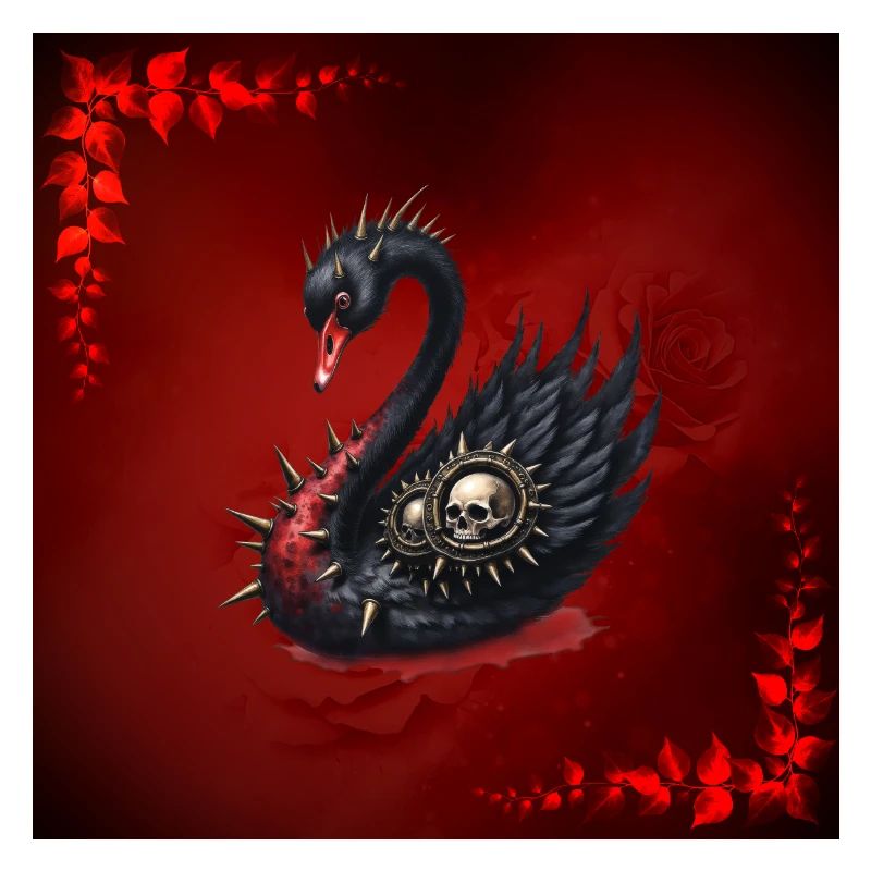 Black Swan with Thorns