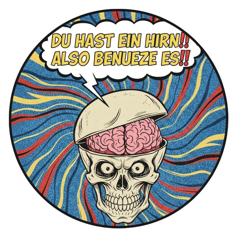 Psychedelic Skull Joke