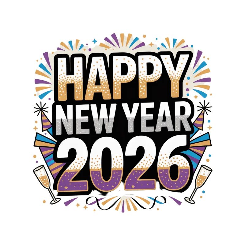 Happy New Year 2026 Celebration