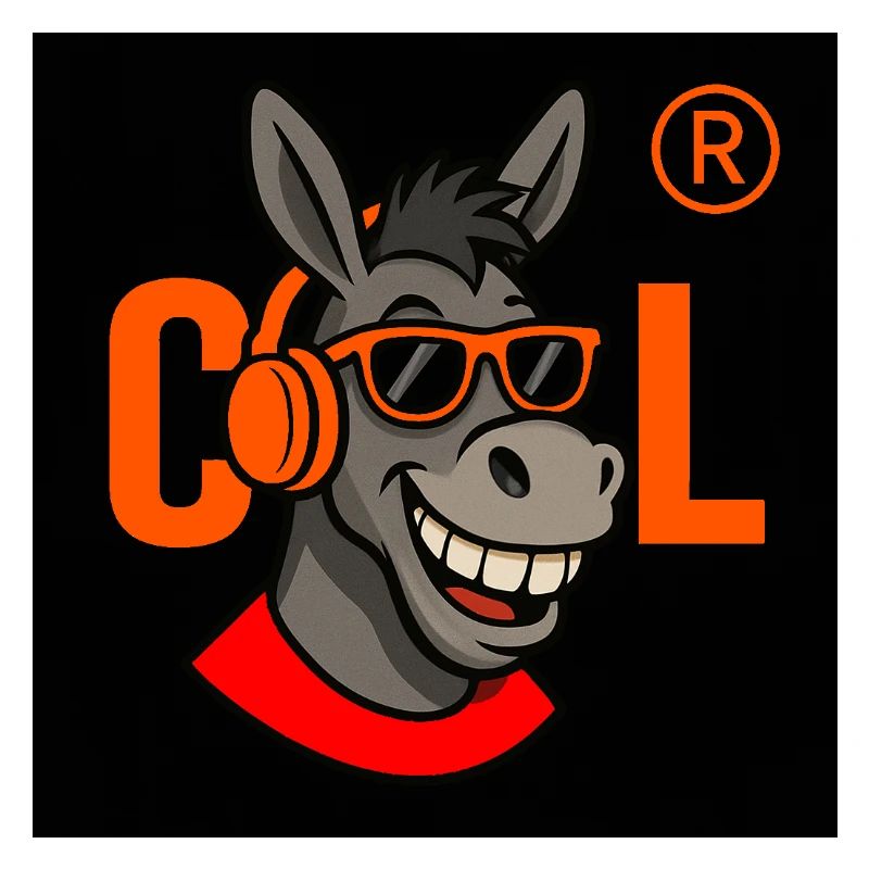 Cooles Donkey DJ Logo