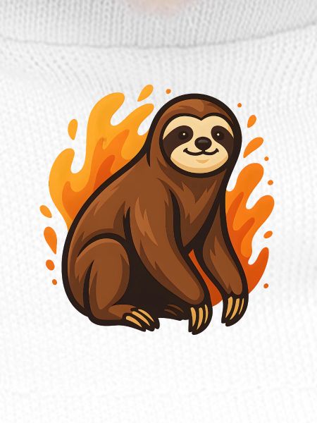Flaming sloth