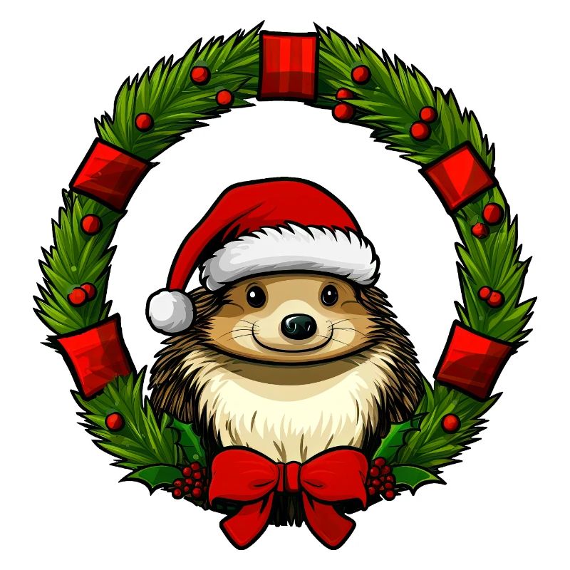 Hérisson de Noël