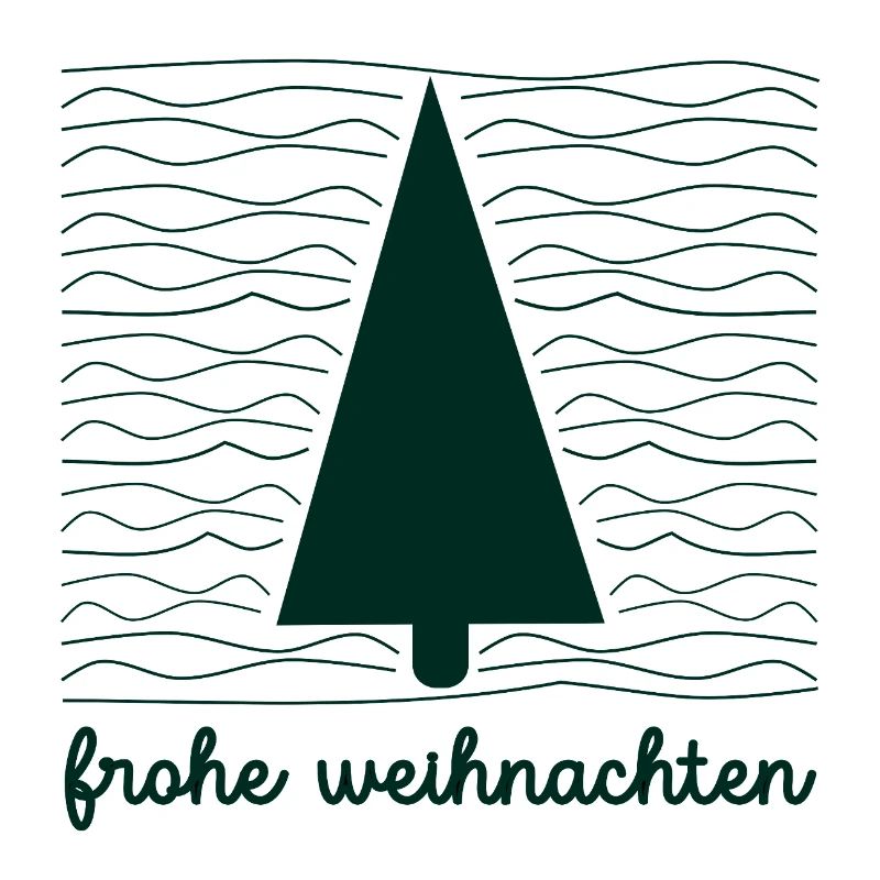 Weihnachten Weihnachtsbaum minimalistisch