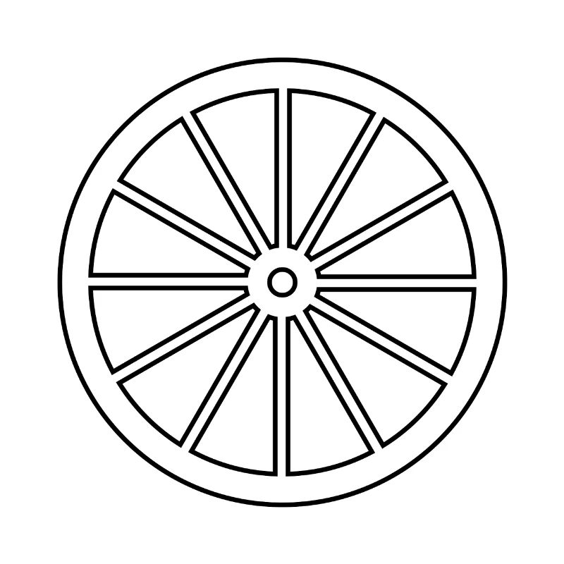 Roue de chariot