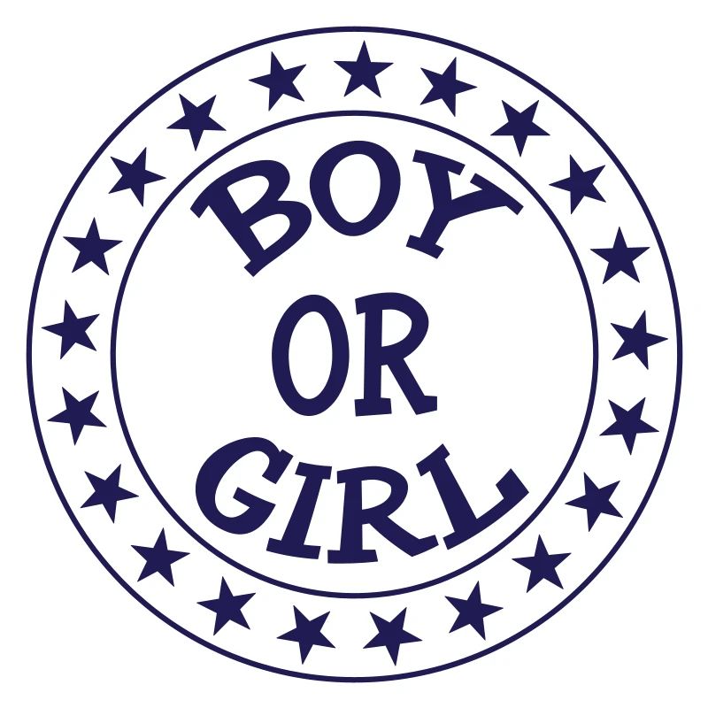 Junge oder Mädchen? Schwangerschaftsgeburt Schwanger