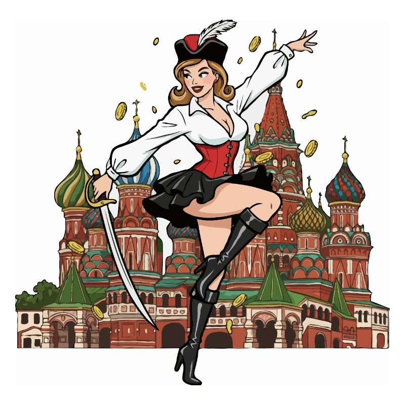 Pin-up russe de Moscou