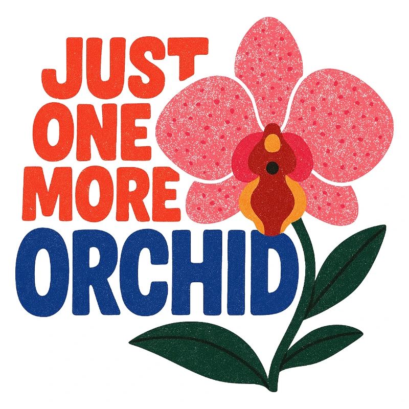 Nur noch eine Orchidee