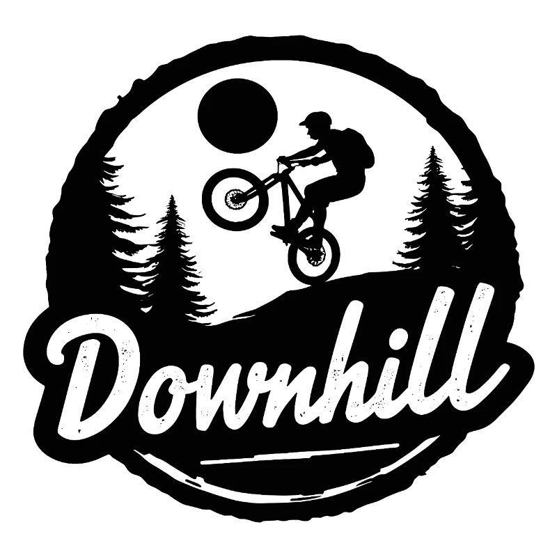 Downhill MTB Trail Logo