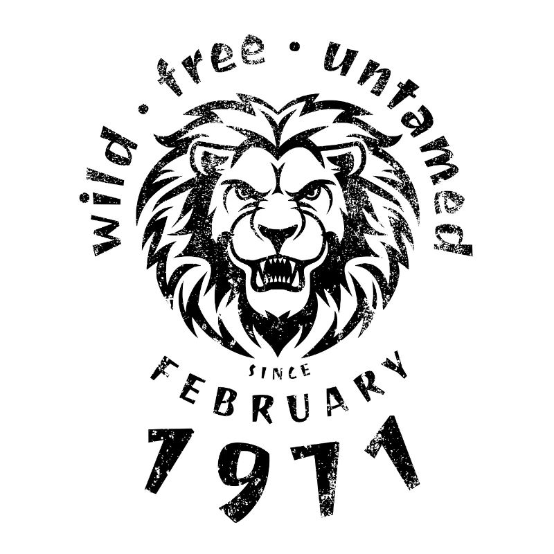55. Geburtstag Wild, free & untamed since 02/1971