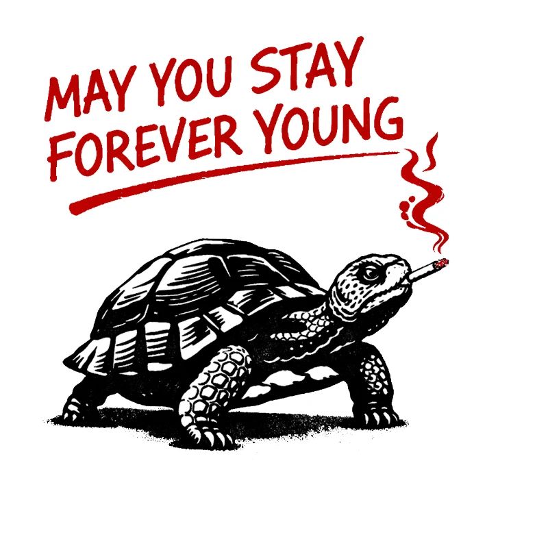 Turtle Smokes Forever Young