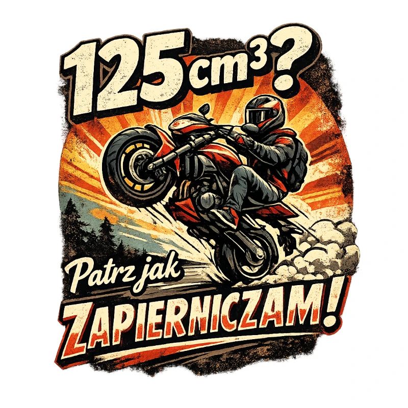 125cm3 Motorcycle Retro