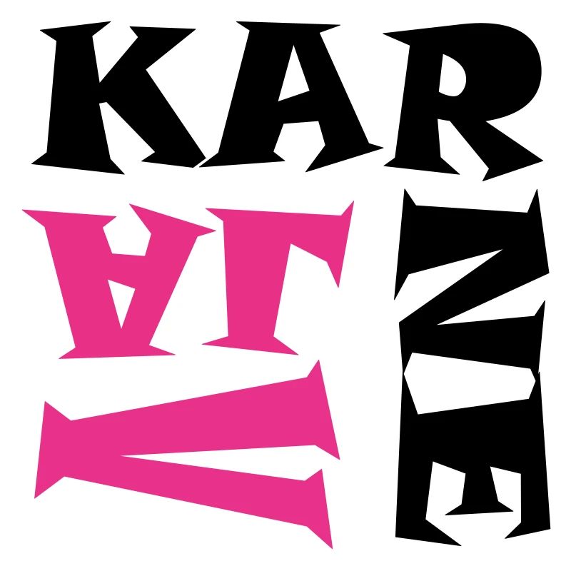 Karneval in Pink/Schwarz
