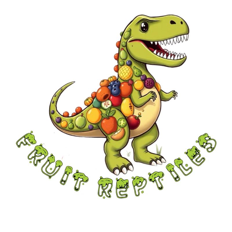 Fruit Dino with Fruit Wreath