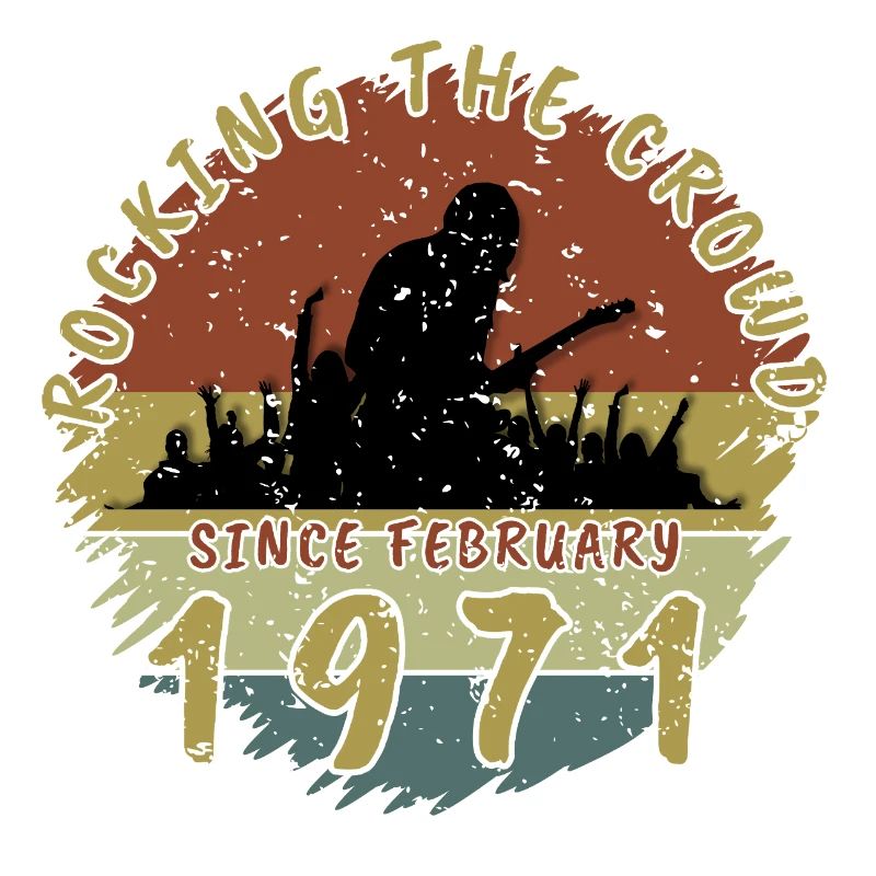 55. Geburtstag Rocking the crowd GIT 02/1971
