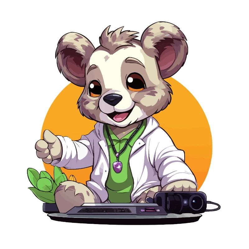 Tech-Koala Creator au look rétro