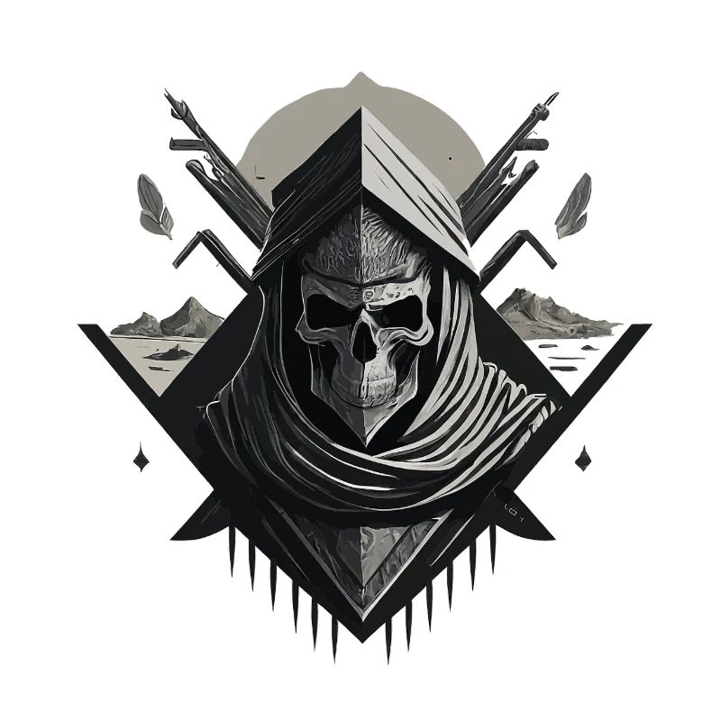 Desert Veiled Skeleton