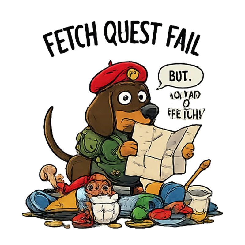 Fetch Quest Fail Pup