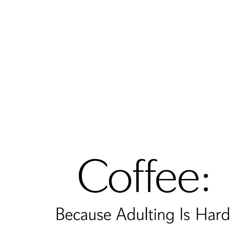 Café parce que le meurtre est mal