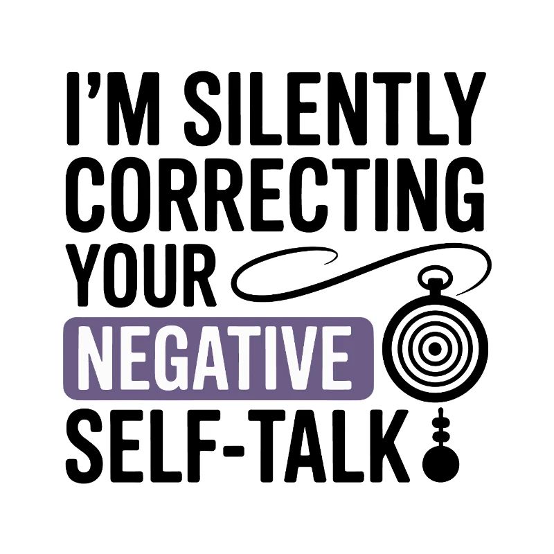 Hypnotist Silently Correcting Negative Self-Talk 