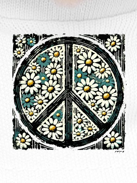 Daisy Peace Floral Emblem