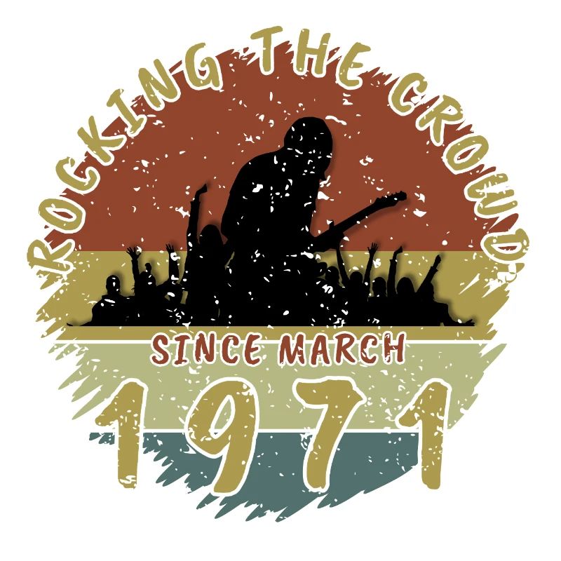 55. Geburtstag Rocking the crowd GIT 03/1971