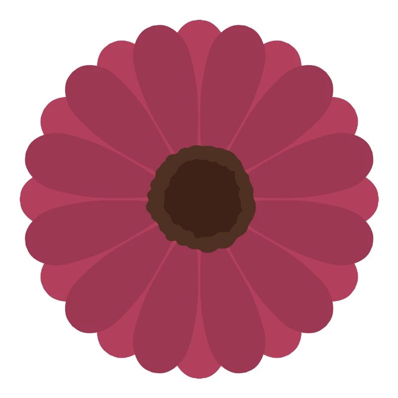 Pink Gerbera Bloom Pattern