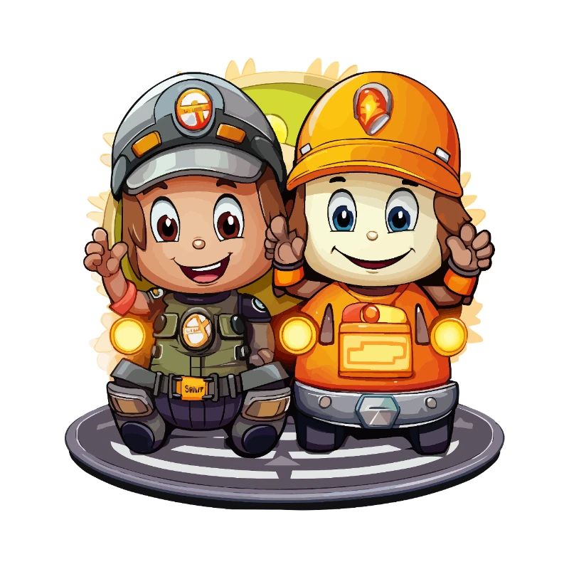 Deux héros de la mine
