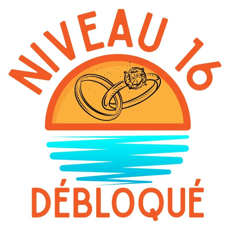 Niveau 16 Débloqué, une touche créative et joyeuse