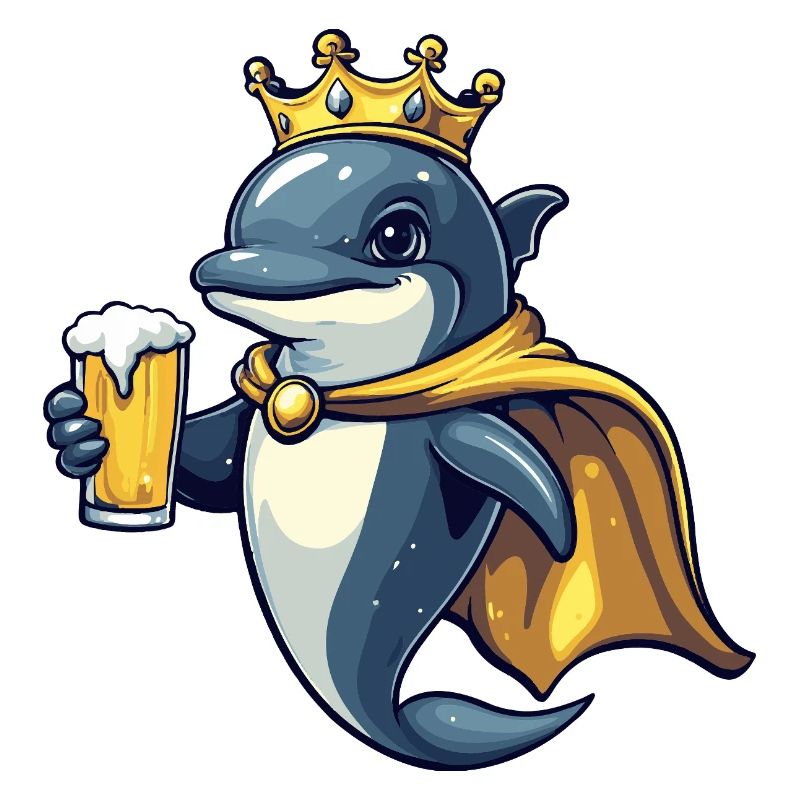 Delfin Bier König