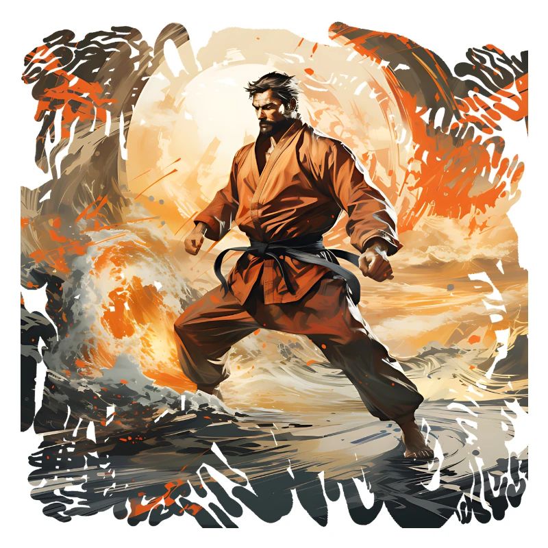 Guerrier du Karaté dans Firestorm
