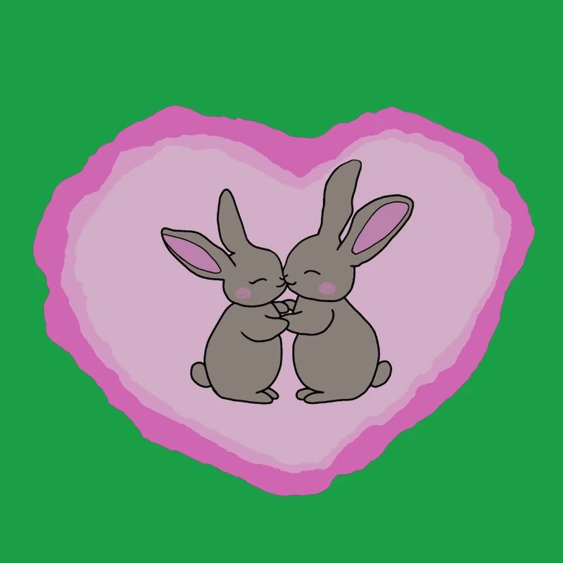 Two Cute Bunnies