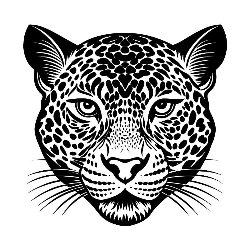 Leopard head