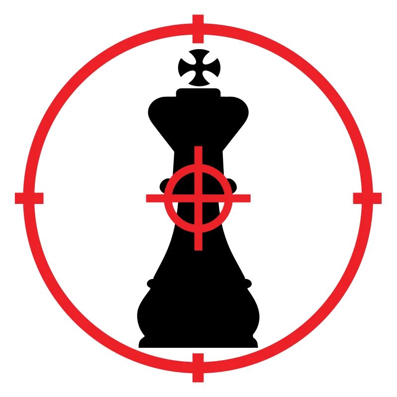 Cible King Checkmate Tactique