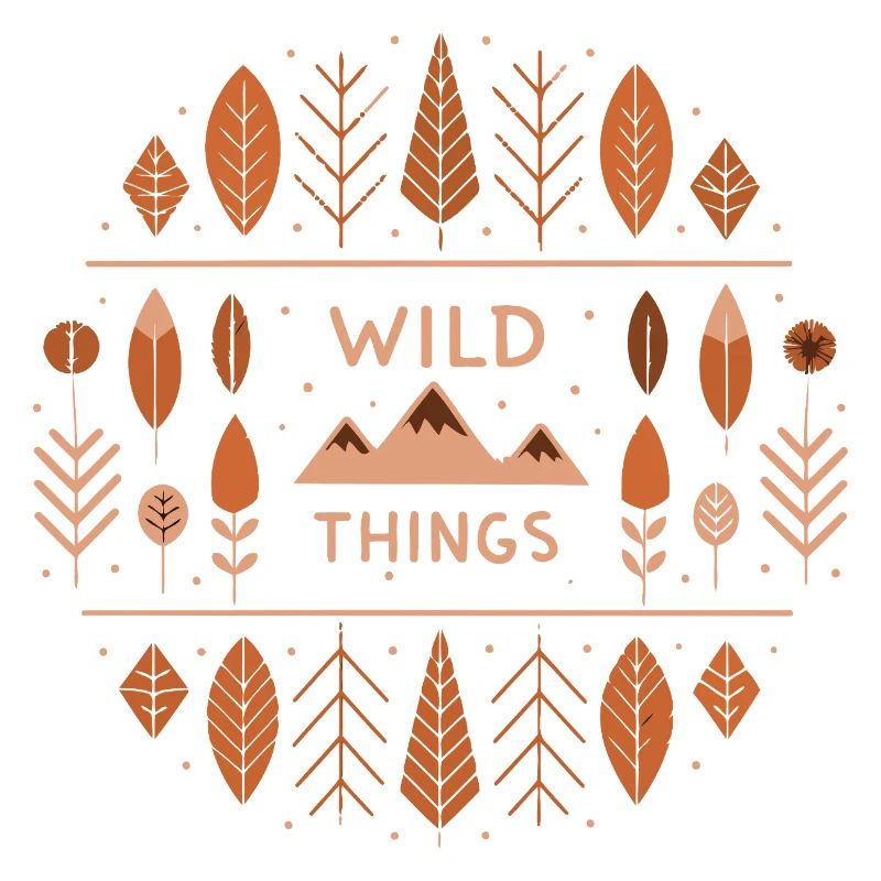 Wild Forest Natural Pattern