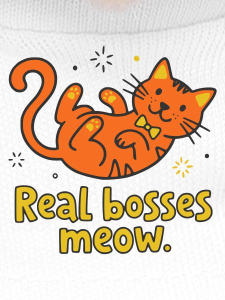 Real bosses meow cat