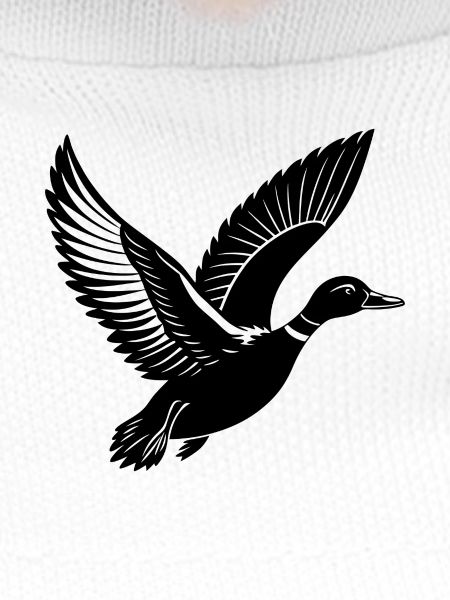 Flying Mallard Duck