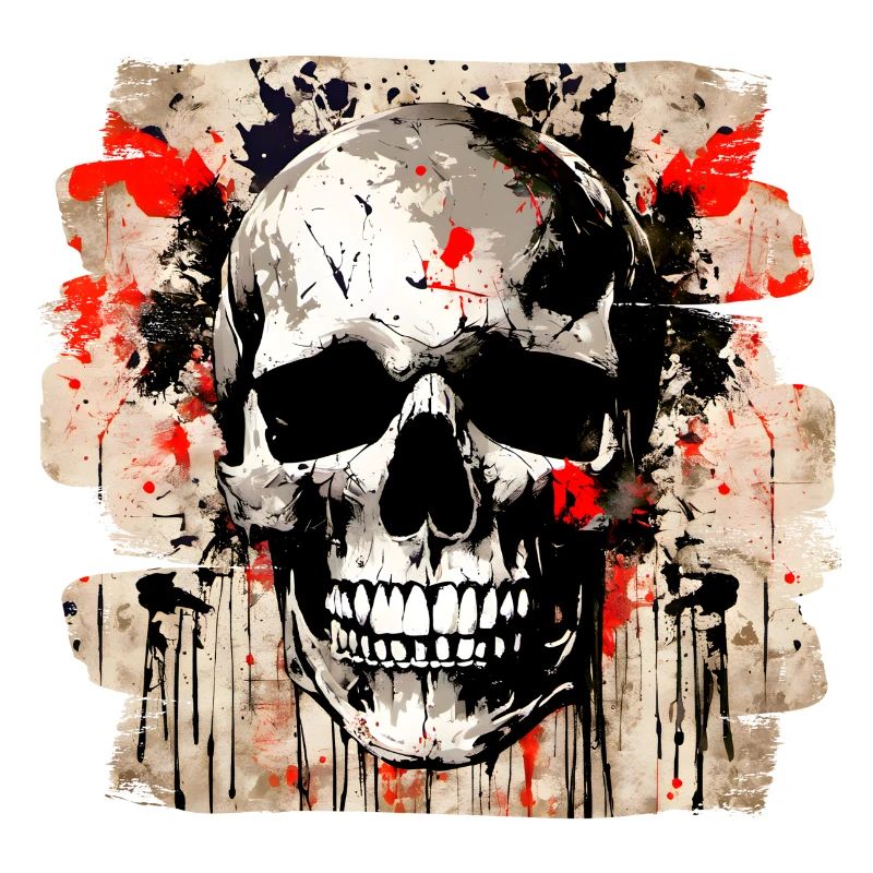 Skull Graffiti Explosion