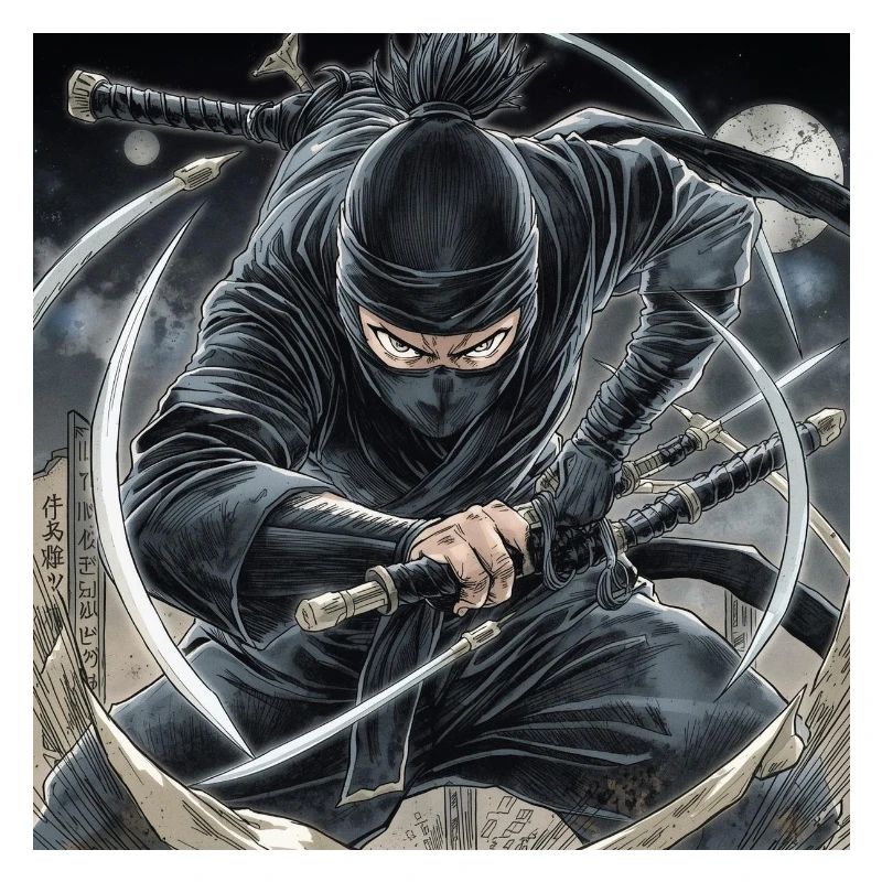 Nuit de combat contre les Ninja Shadows