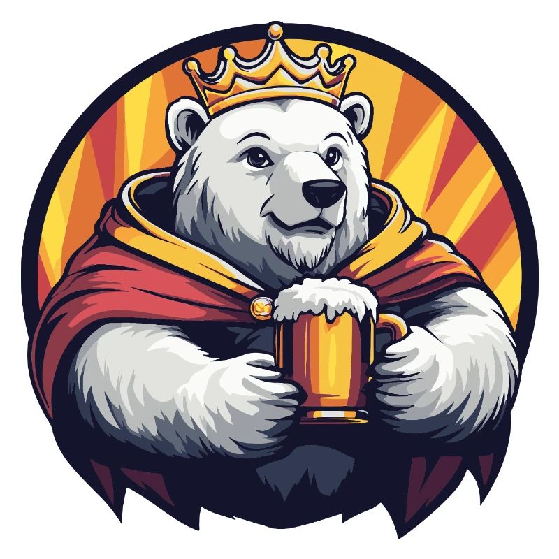 Polar Bear Beer Funny