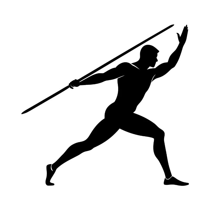 Man Thrower with Javelin