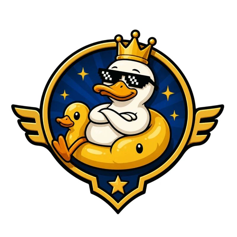 King Duck with Sunglasses