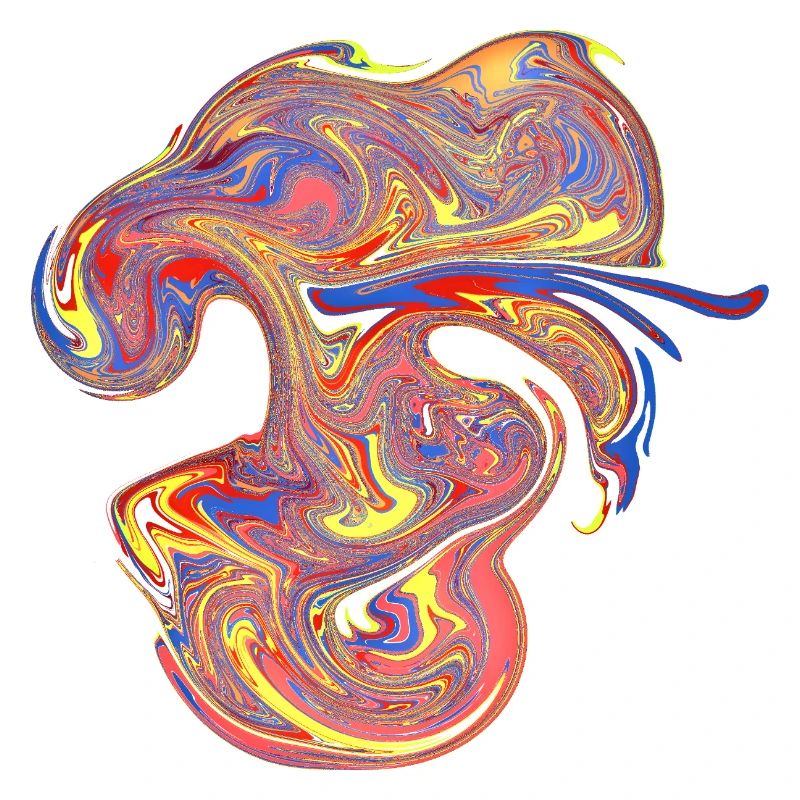 Psychedelic Marble Swirls