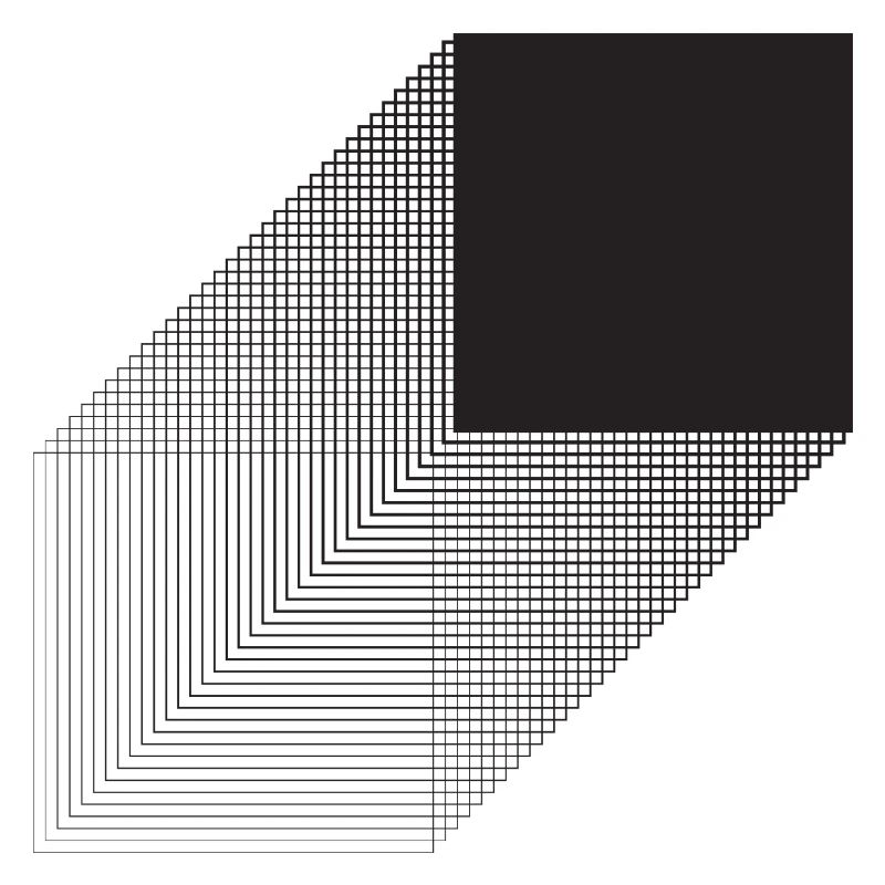 Bauhaus bold square design