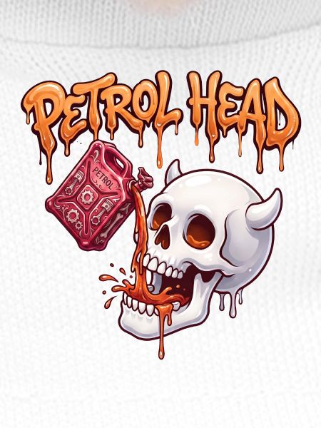 Petrol Head Skull