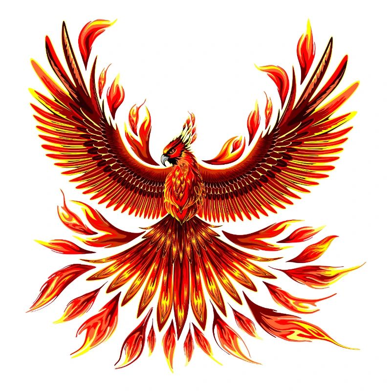 Phönix-Feuervogel
