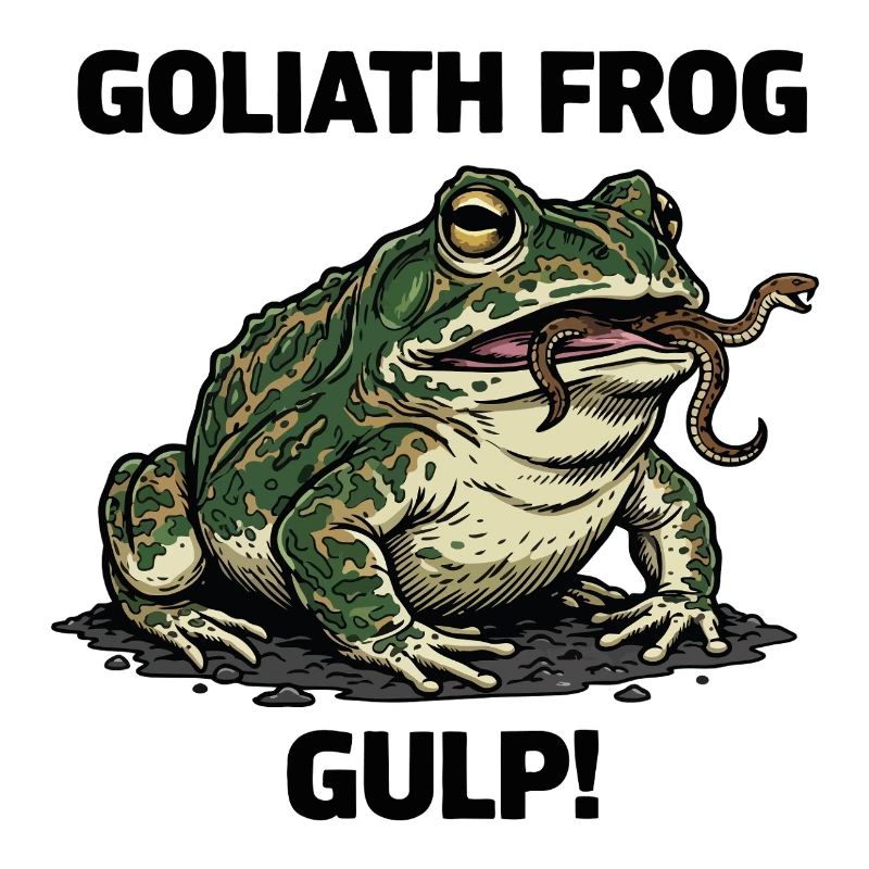 Grenouille Goliath Serpent Gulp Frog