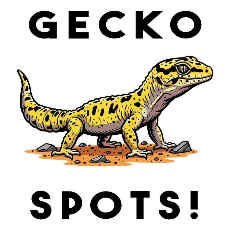 Gecko Leopard Bask Lezard Terrarium