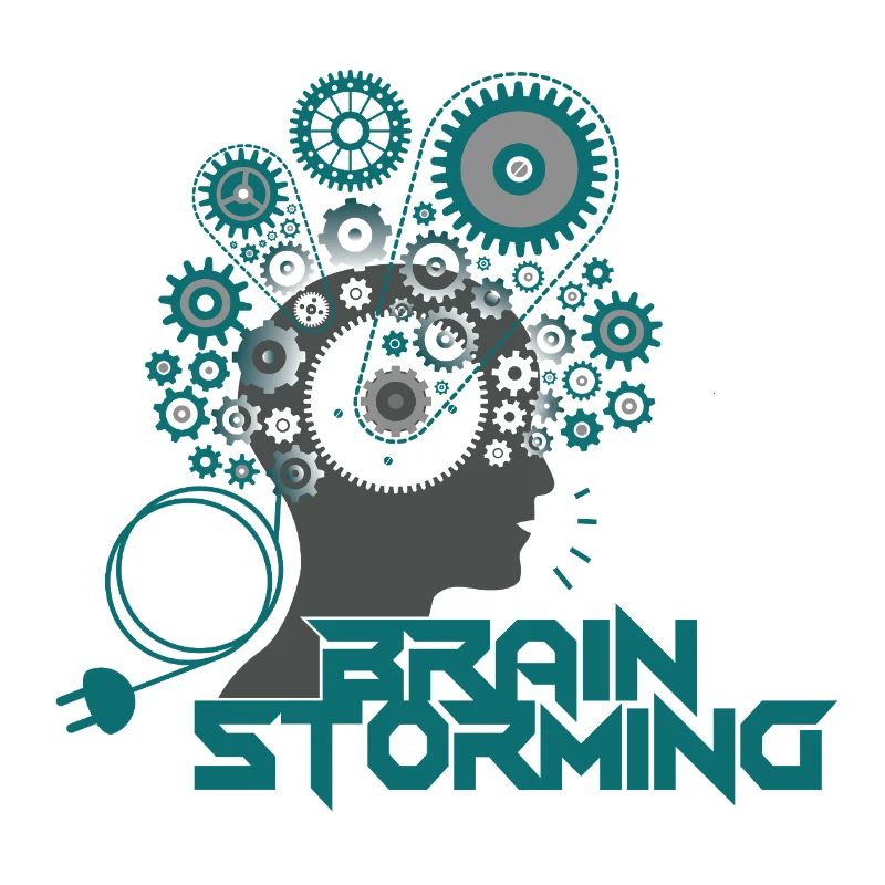 Brainstorming Head – Office & Idées de bureau
